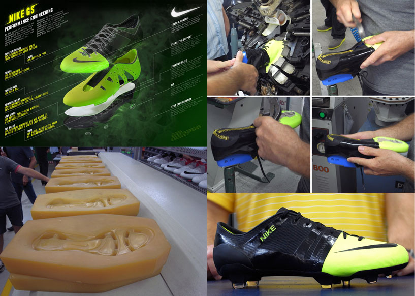 Fabricación de botas fútbol Nike GS | Ibáñez